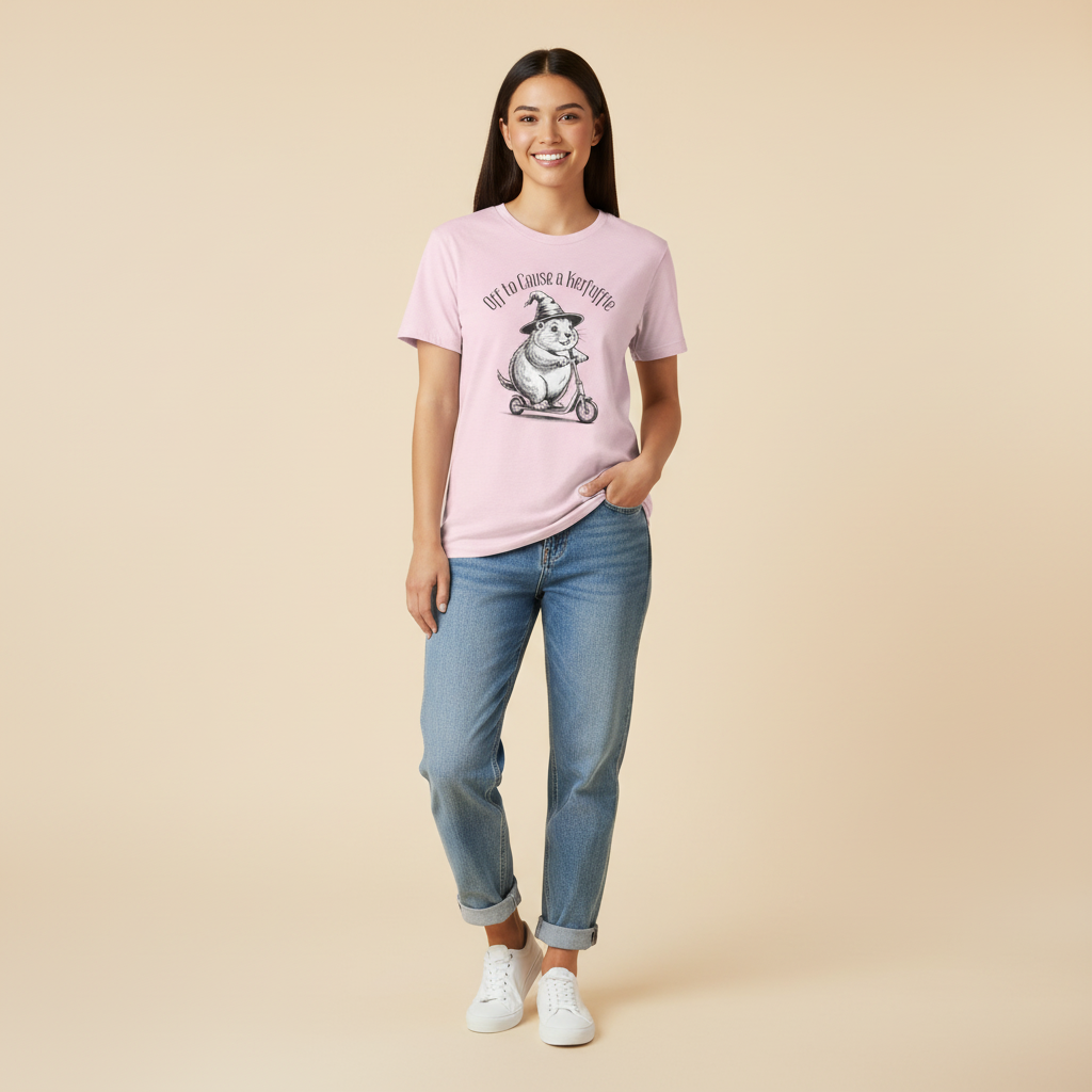 Groundhog Witch — Light Pink