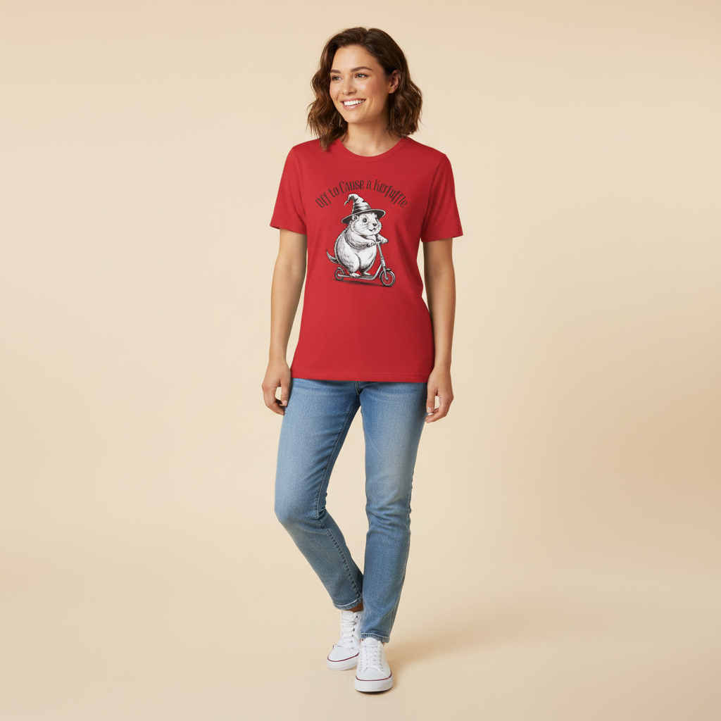 Groundhog Witch — Red