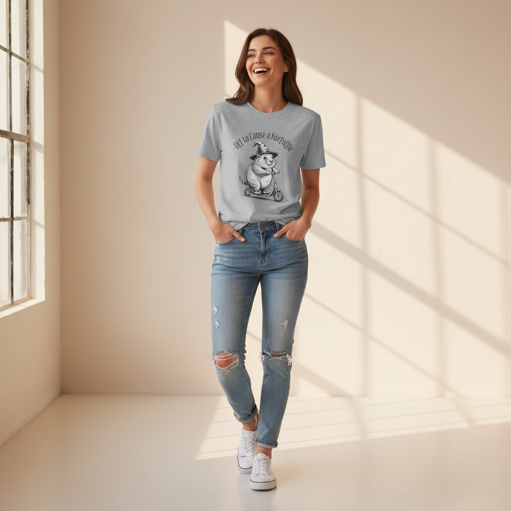 Groundhog Witch — Sport Grey
