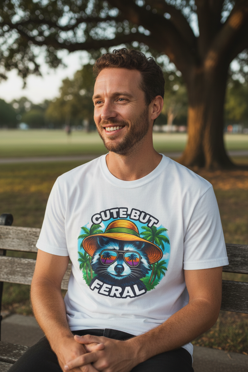 Guy in casual outdoor setting