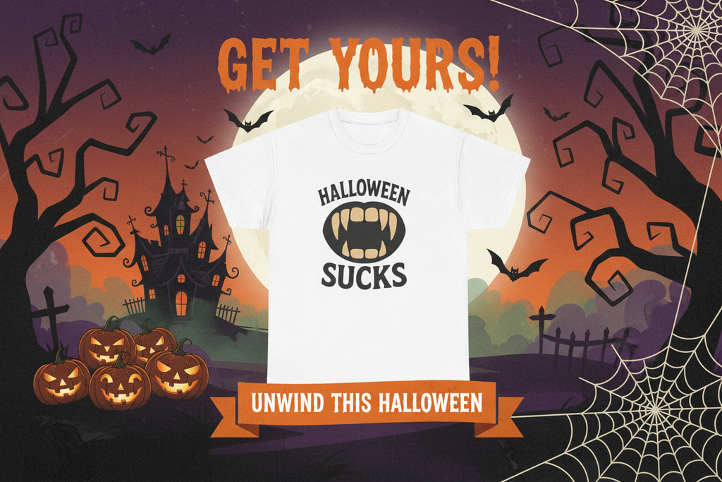 Halloween Sucks Spooky Banner