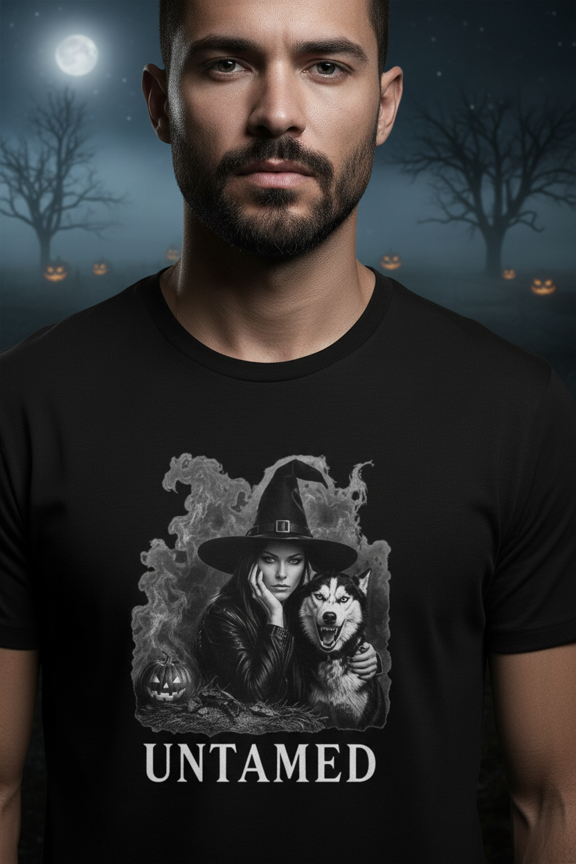 Hercules Black Tee Close-Up