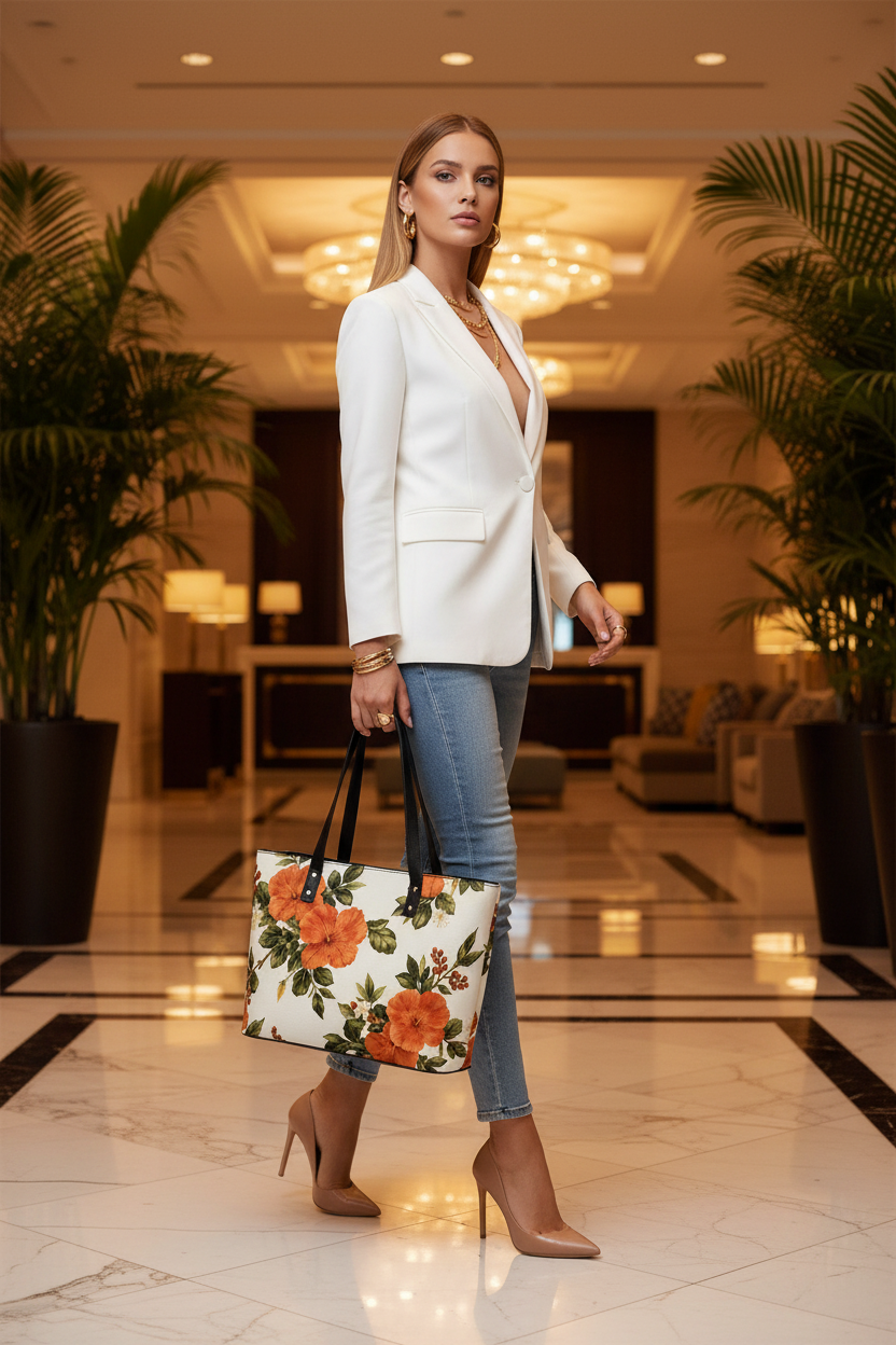 Heritage Garden Tote — Hotel Lobby