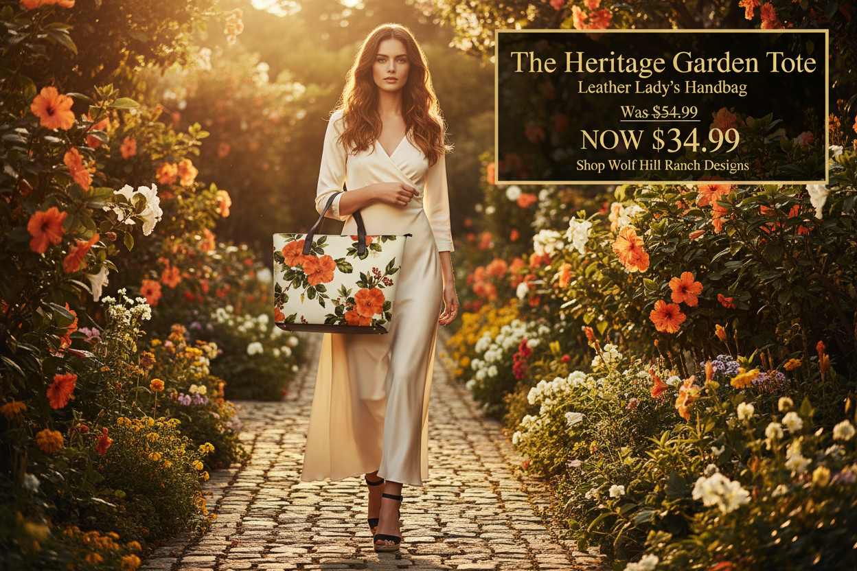 Heritage Garden Tote — Sales Ad