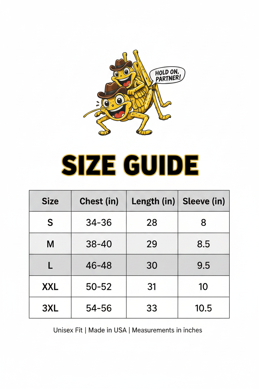 Hold On Partner Size Chart v2