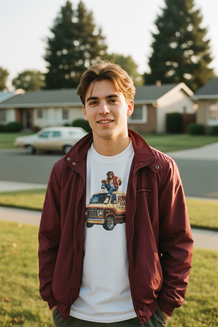 Howard's Hardware Vintage Van T-Shirt — Ride The Waves Tee
