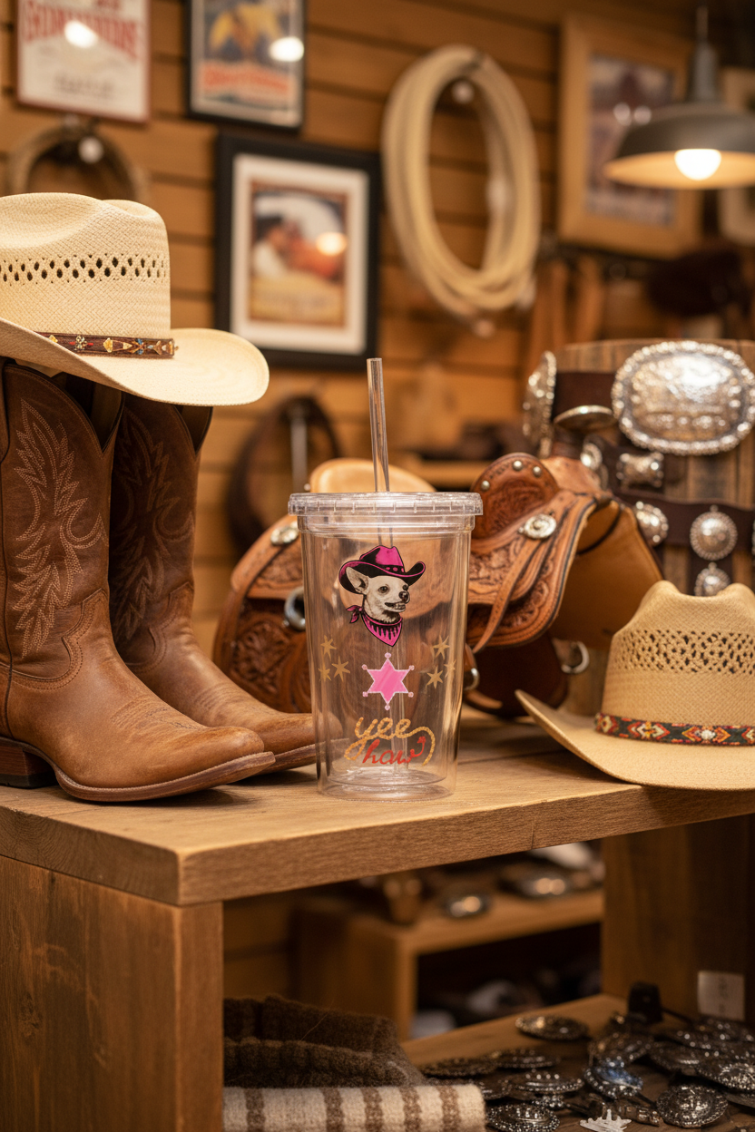 Howdy Tumbler - Western Store Display