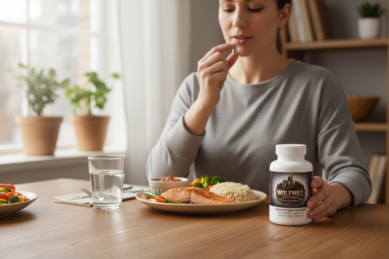 Elite Digest-Digestive Enzyme Blend Supplement (60 Capsules)