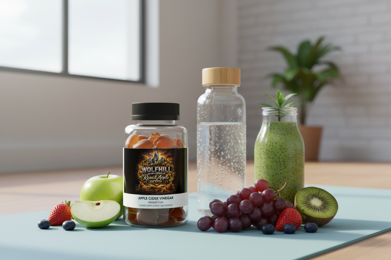 Detox-Apple Cider Vinegar Gummies (60 Gummies)