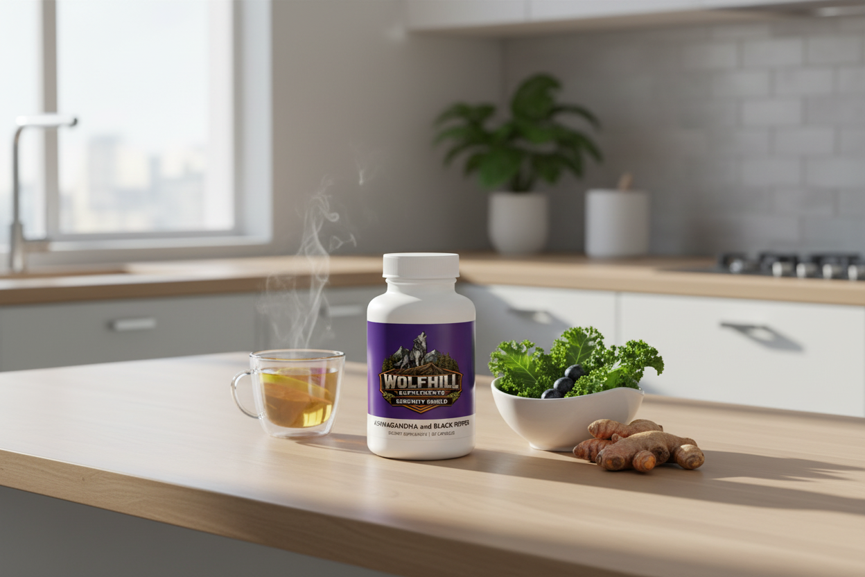 Serenity Shield-Ashwagandha and Black Pepper (60 capsules)