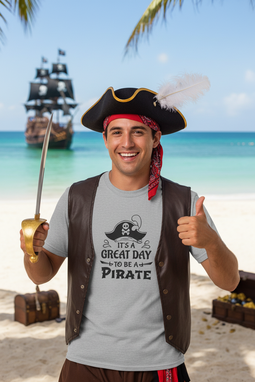 It's a Great Day to Be a Pirate - Mockup 2