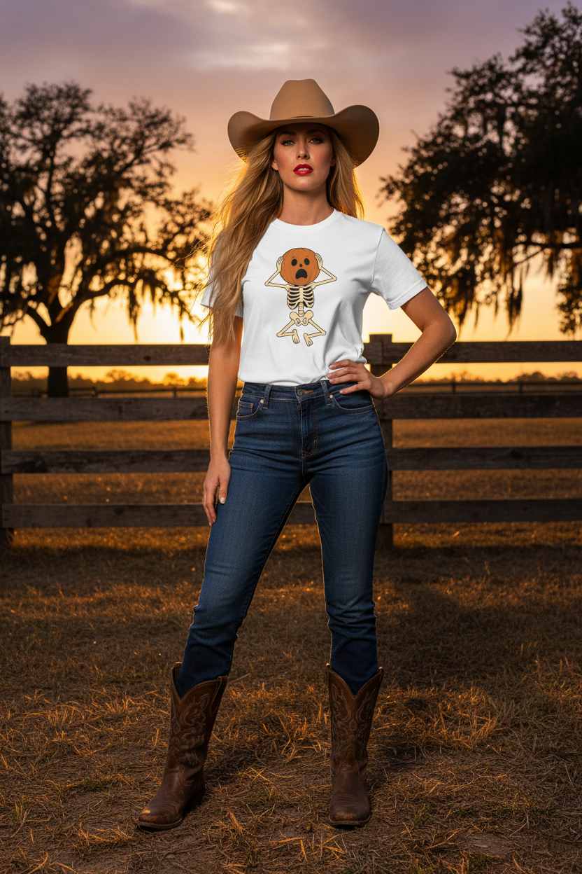 Jack the Pumpkin Head - White Cowgirl