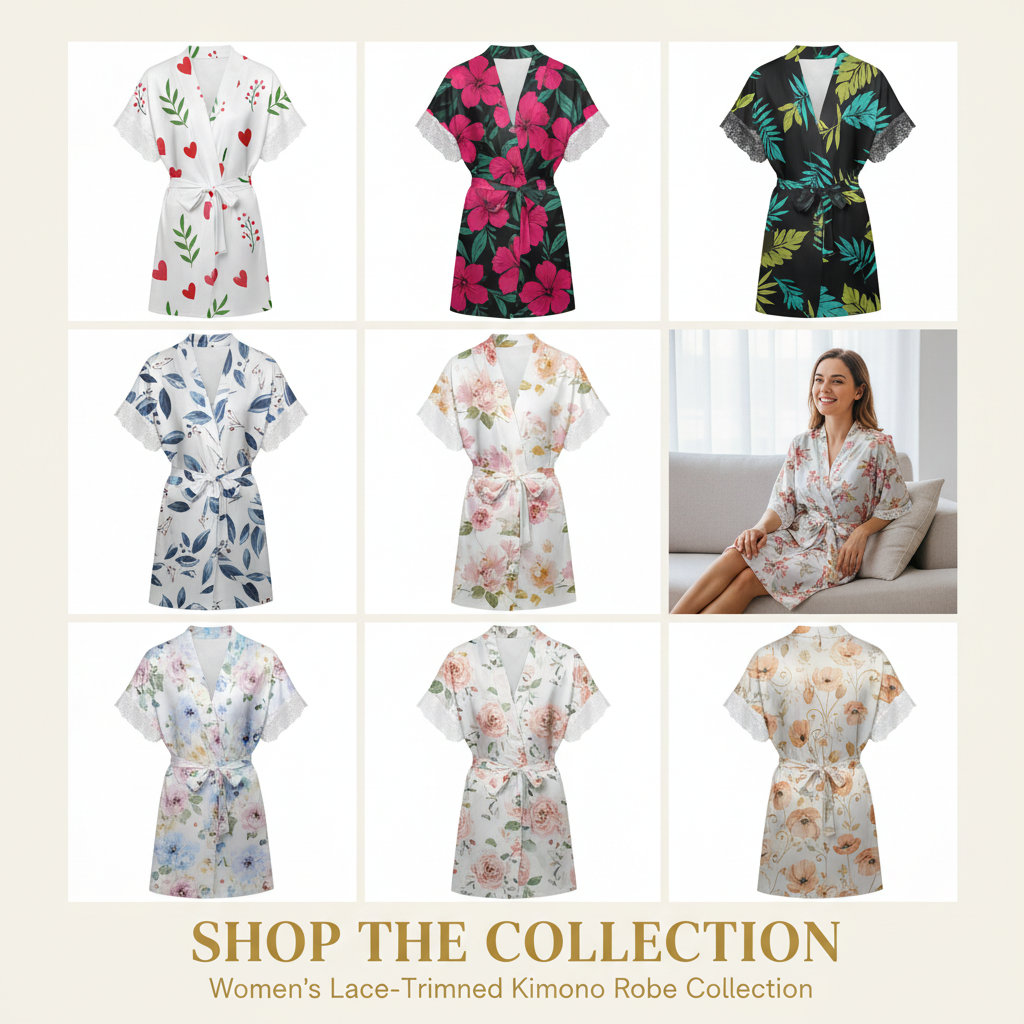Kimono Robe Collection - All 9 Prints