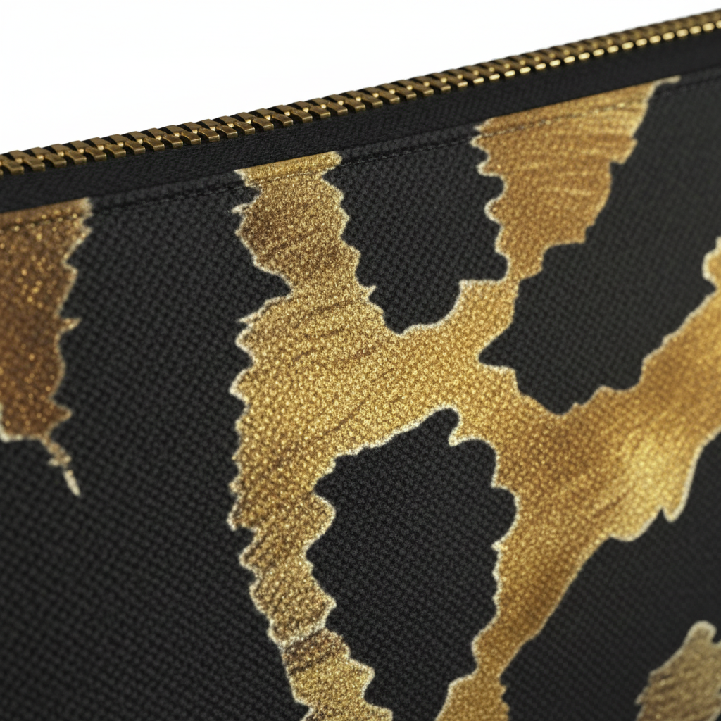Leopard Bag Fabric Close-Up