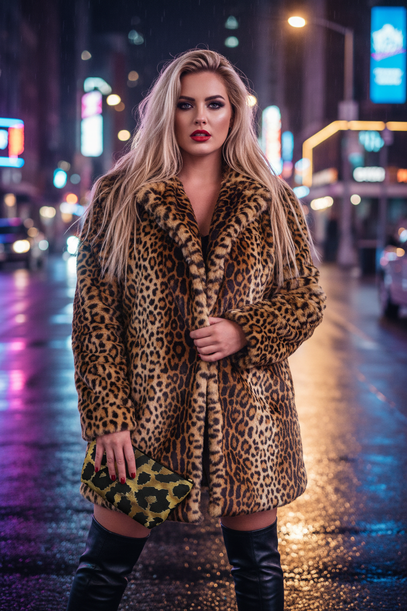 Leopard Bag Neon City