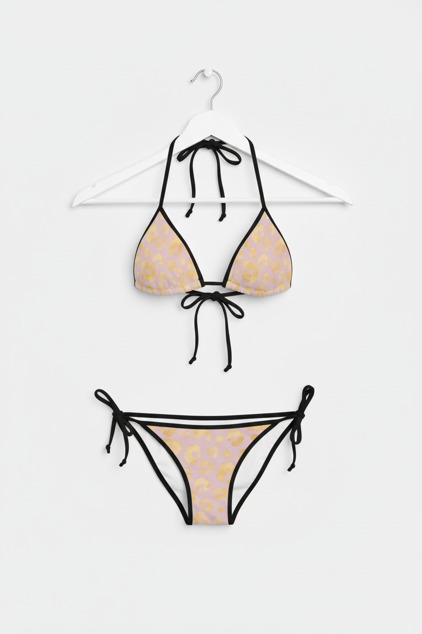 Leopard Bikini on Hanger
