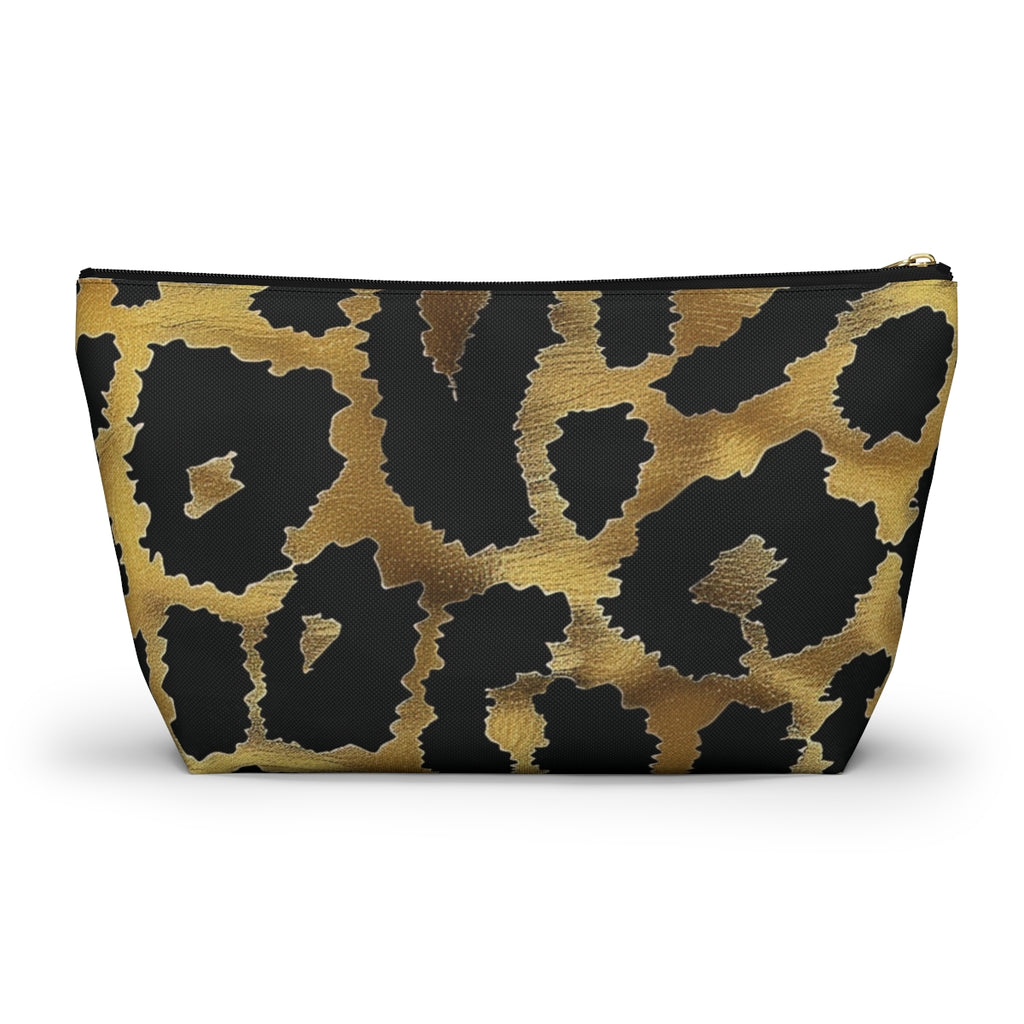 After Dark Leopard Pouch — Gold Edition