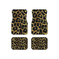 After Dark Leopard Car Mats — Gold Edition