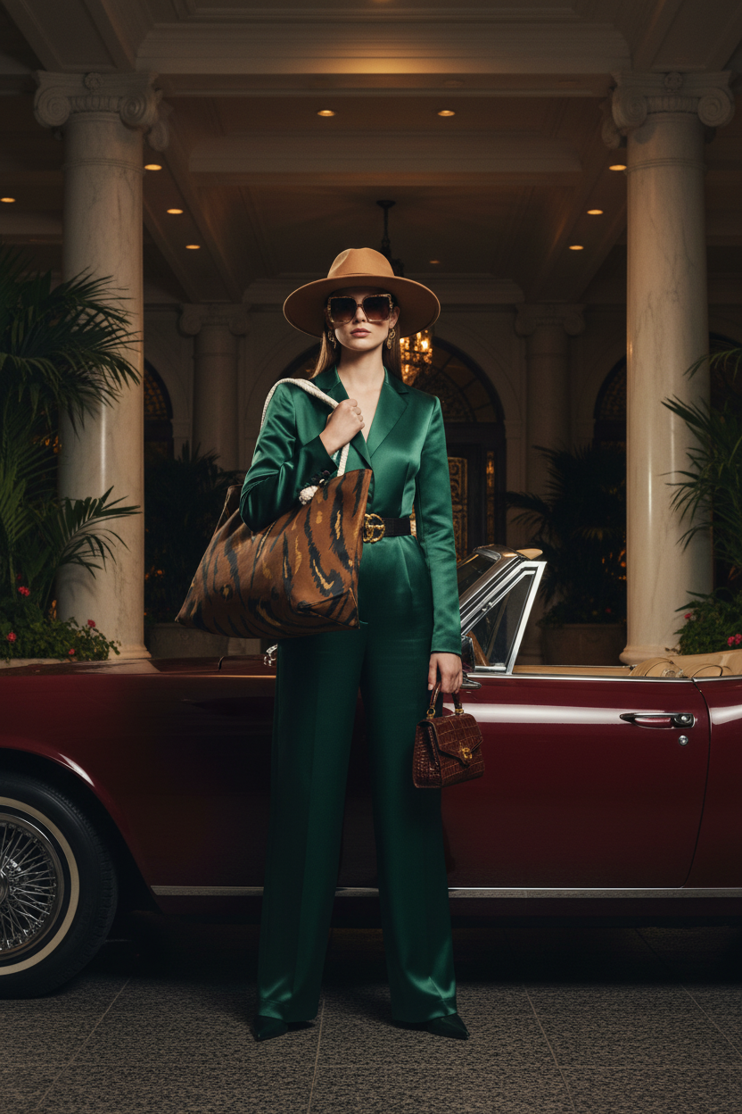 Leopard Print Weekender - Luxury Car