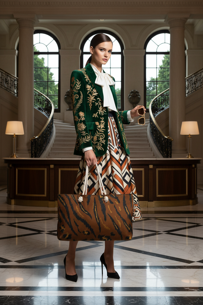 Leopard Print Weekender - Luxury Lobby