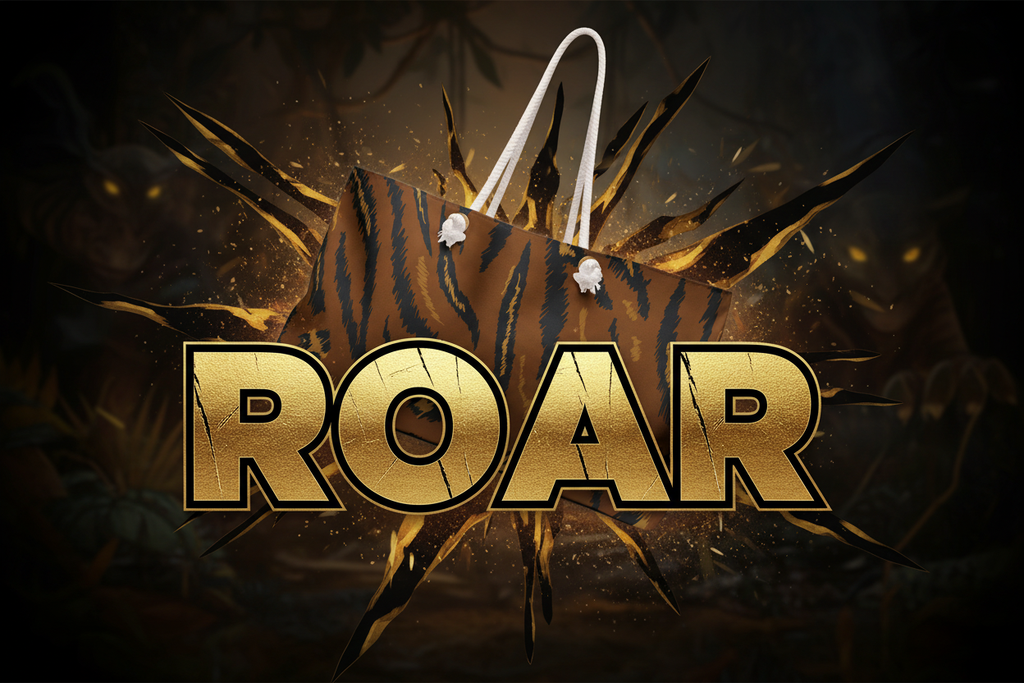 Leopard Print Weekender - ROAR Sales Ad