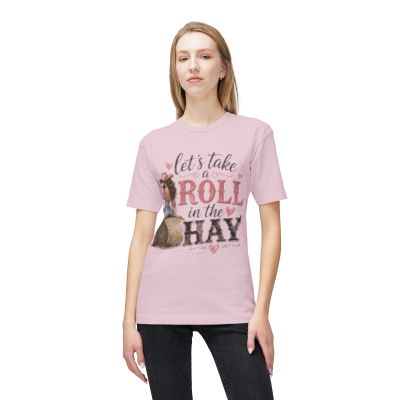 Let's Take a Roll in the Hay T-Shirt — Cute Country Cowgirl Graphic Tee