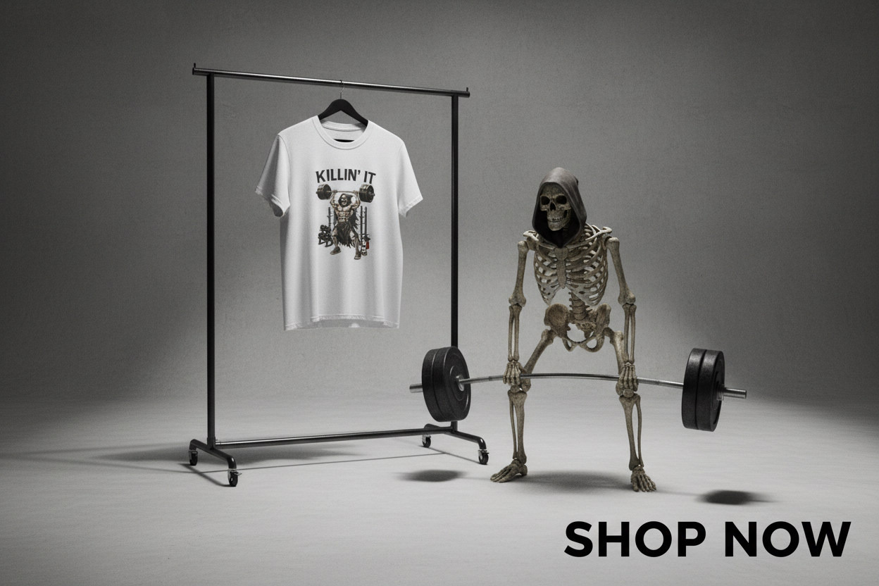 Lifelike Reaper Shop Now Ad