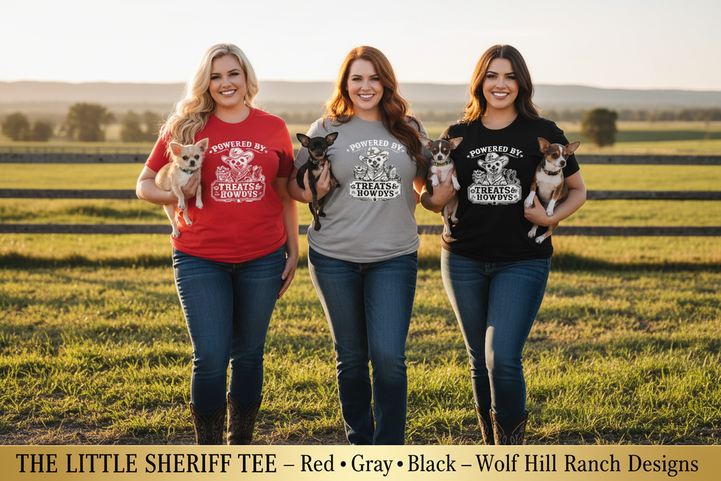 Little Sheriff Three Colors Ad