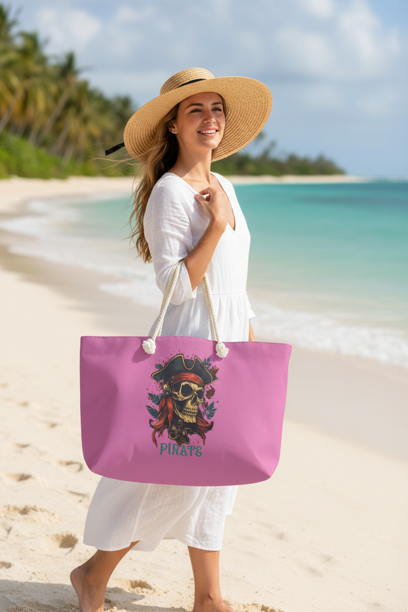 Live Like a Pirate - Beach Mockup 3