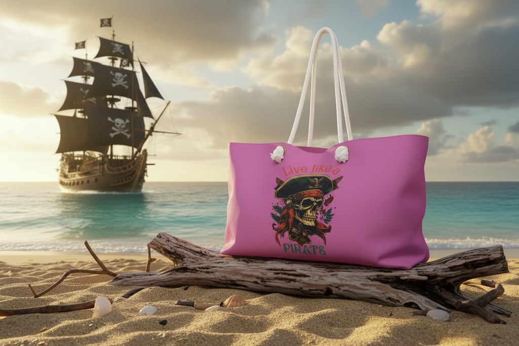 Live Like a Pirate - Sunset Beach with Pirate Ship
