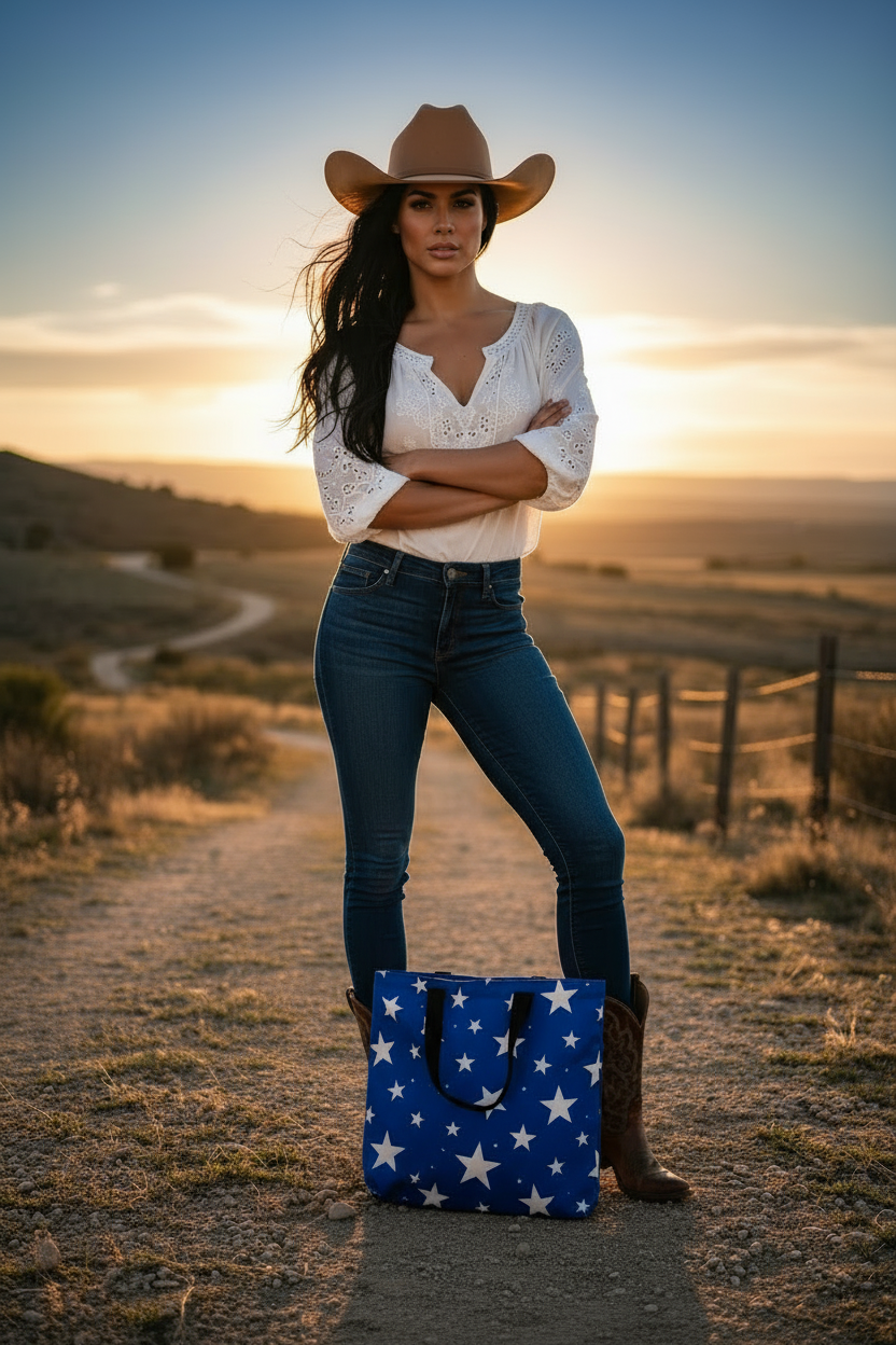 Lone Star Ranch Tote - Pose 3