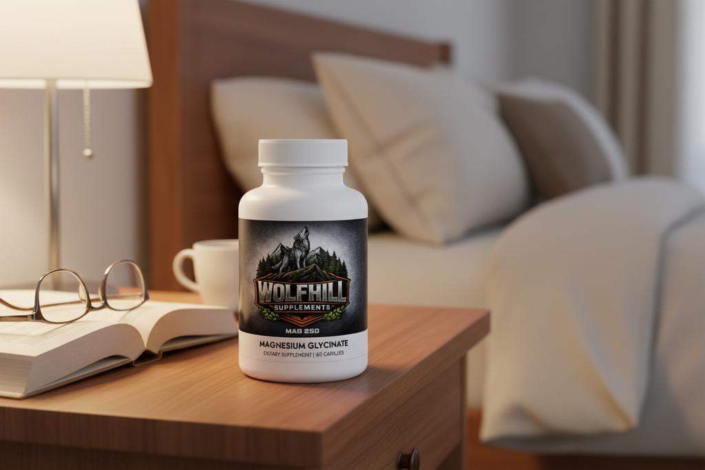 MAG 250-Magnesium Glycinate Supplement (60 Capsules)