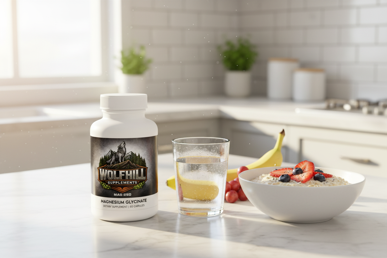 MAG 250-Magnesium Glycinate Supplement (60 Capsules)