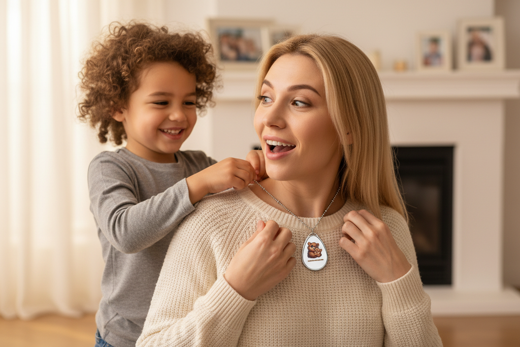 Mama Bear Necklace — Gift Moment