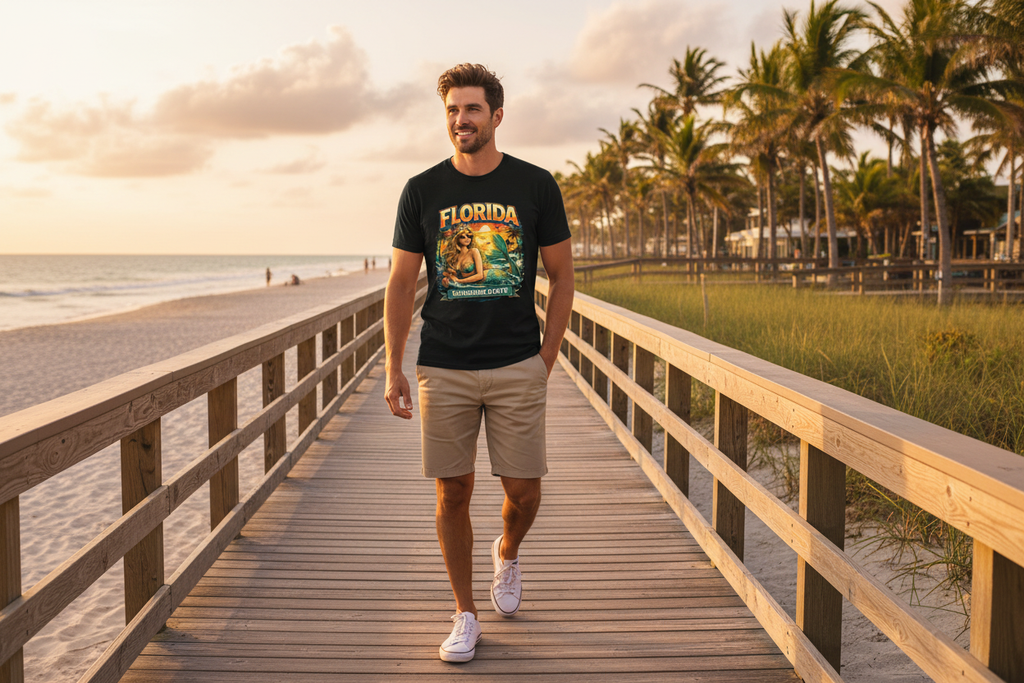 Man in Black Tee
