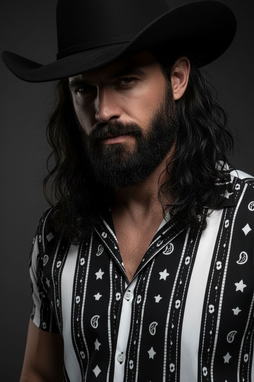 Maverick Mockup - Close Up Portrait