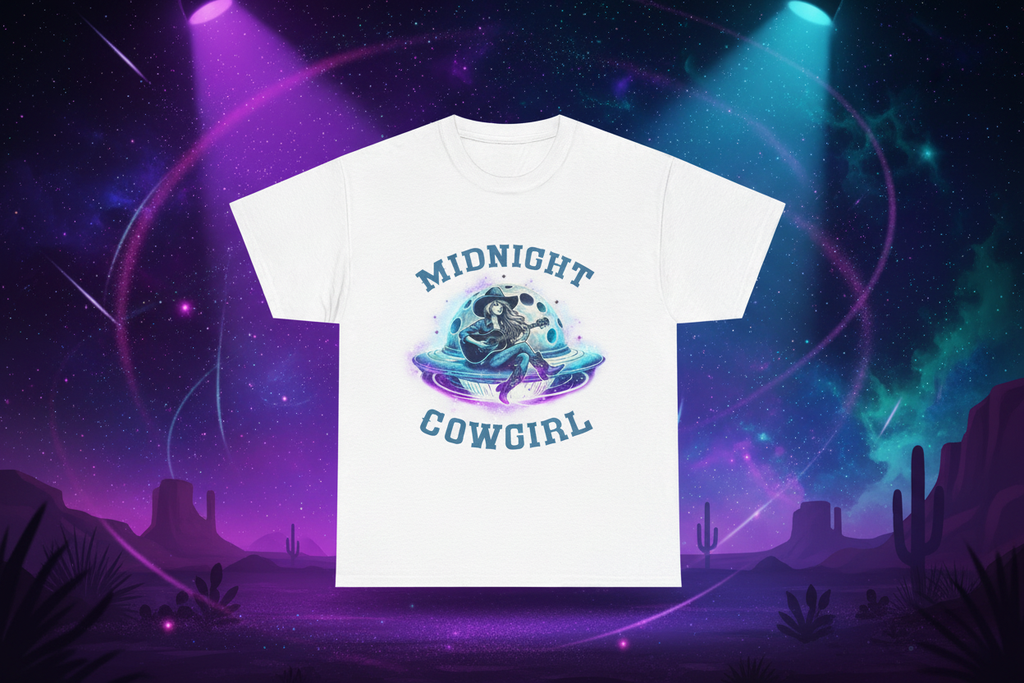 Midnight Cowgirl - Ad Banner with Effects