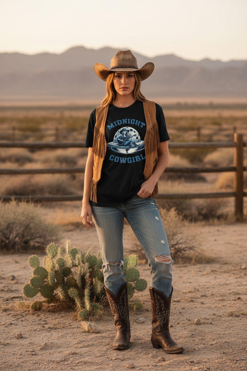 Midnight Cowgirl - Cowgirl Mockup 2