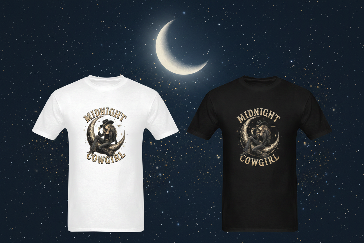 Midnight Cowgirl - Side by Side Stars