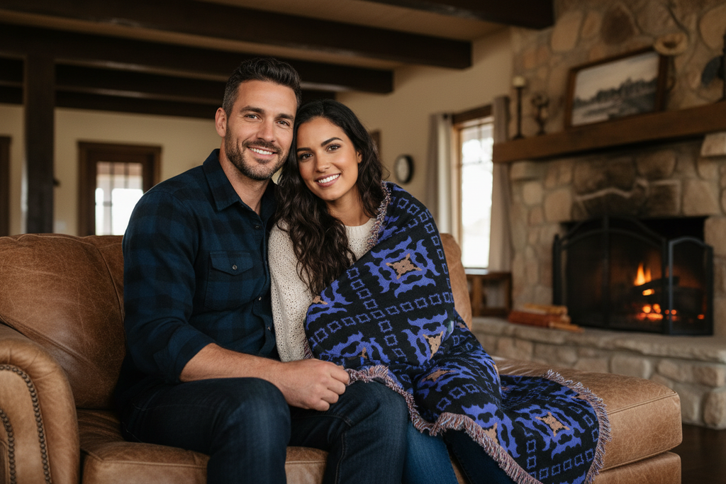 Midnight Medallion – Sofa Couple