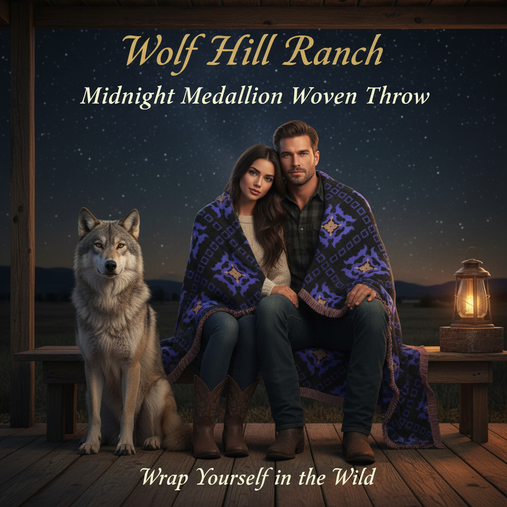 Midnight Medallion Woven Throw – Sales Ad