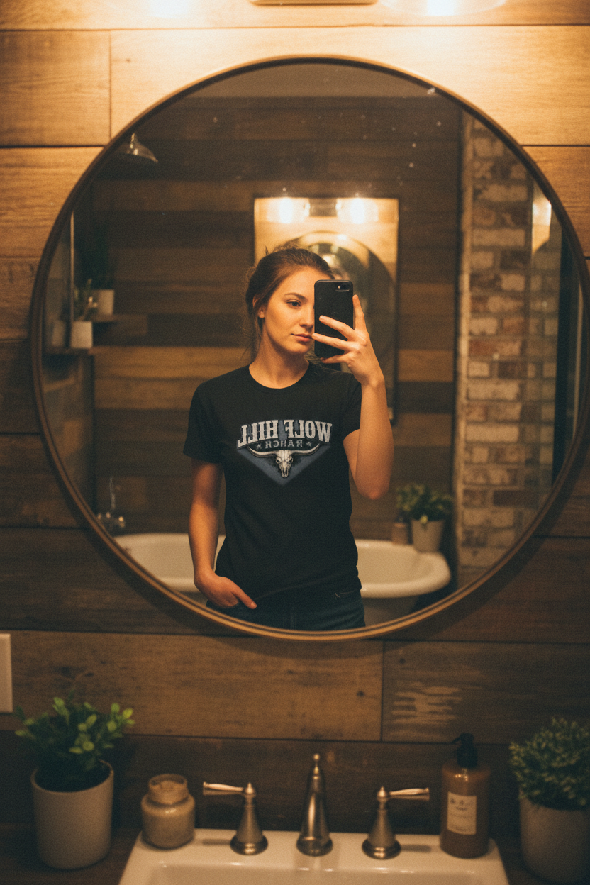Mirror Selfie Mockup