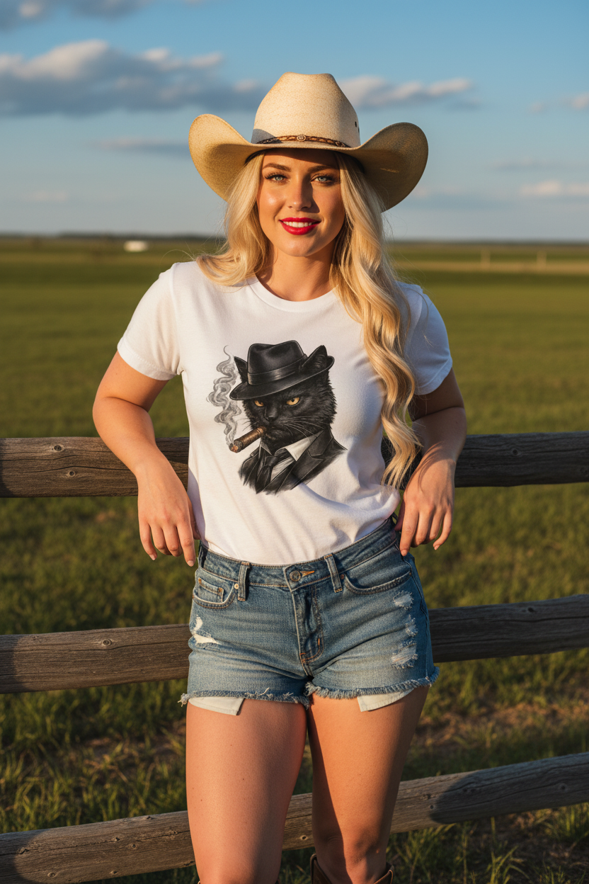 Mob Boss Cat - Cowgirl Ranch Lifestyle