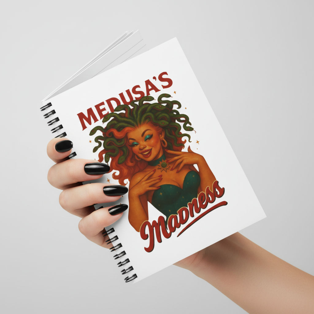 Mockup 2 - Artistic angle with your notebook