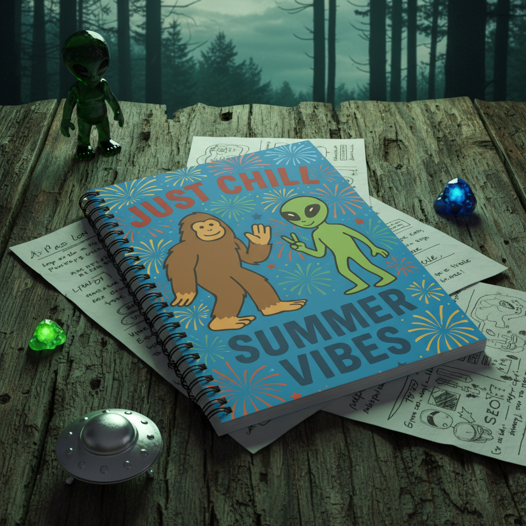 Mockup 2 - Cryptid research with alien artifacts