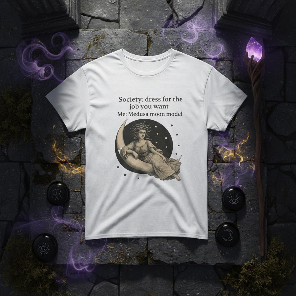 Mockup 3 - Dark stone surface with mystical elements