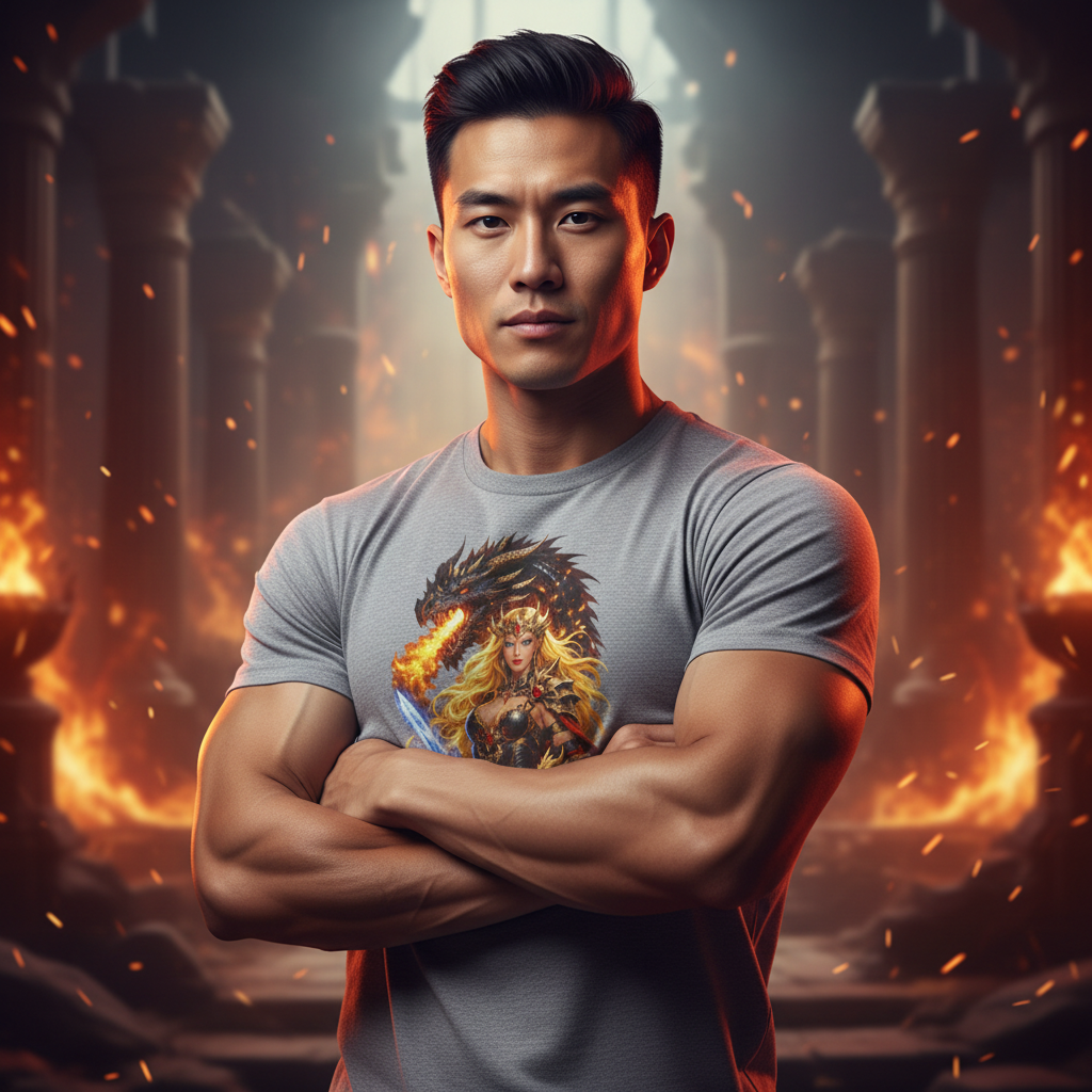 Mockup 3 - Fit man with arms crossed