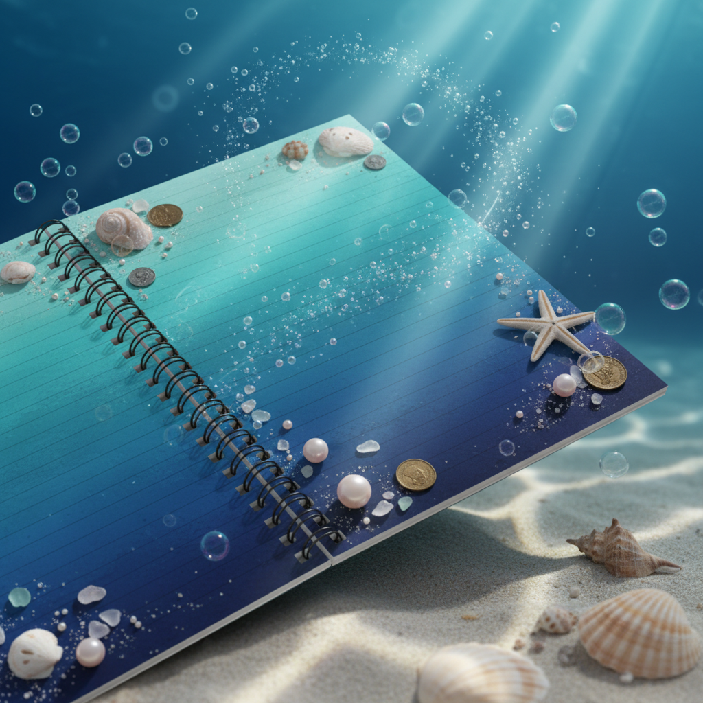 Mockup 4 - Dreamy ocean with sunbeams
