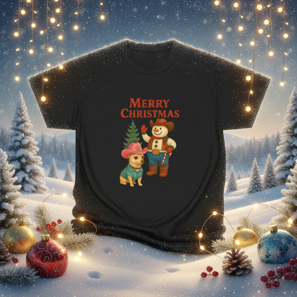 Mockup 4 - Magical winter with twinkling lights