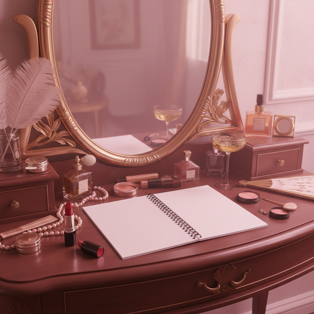 Mockup 4 - Old Hollywood glamour setting